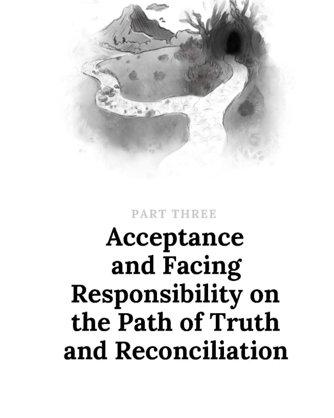 Part Three: Acceptance and Facing Responsibility