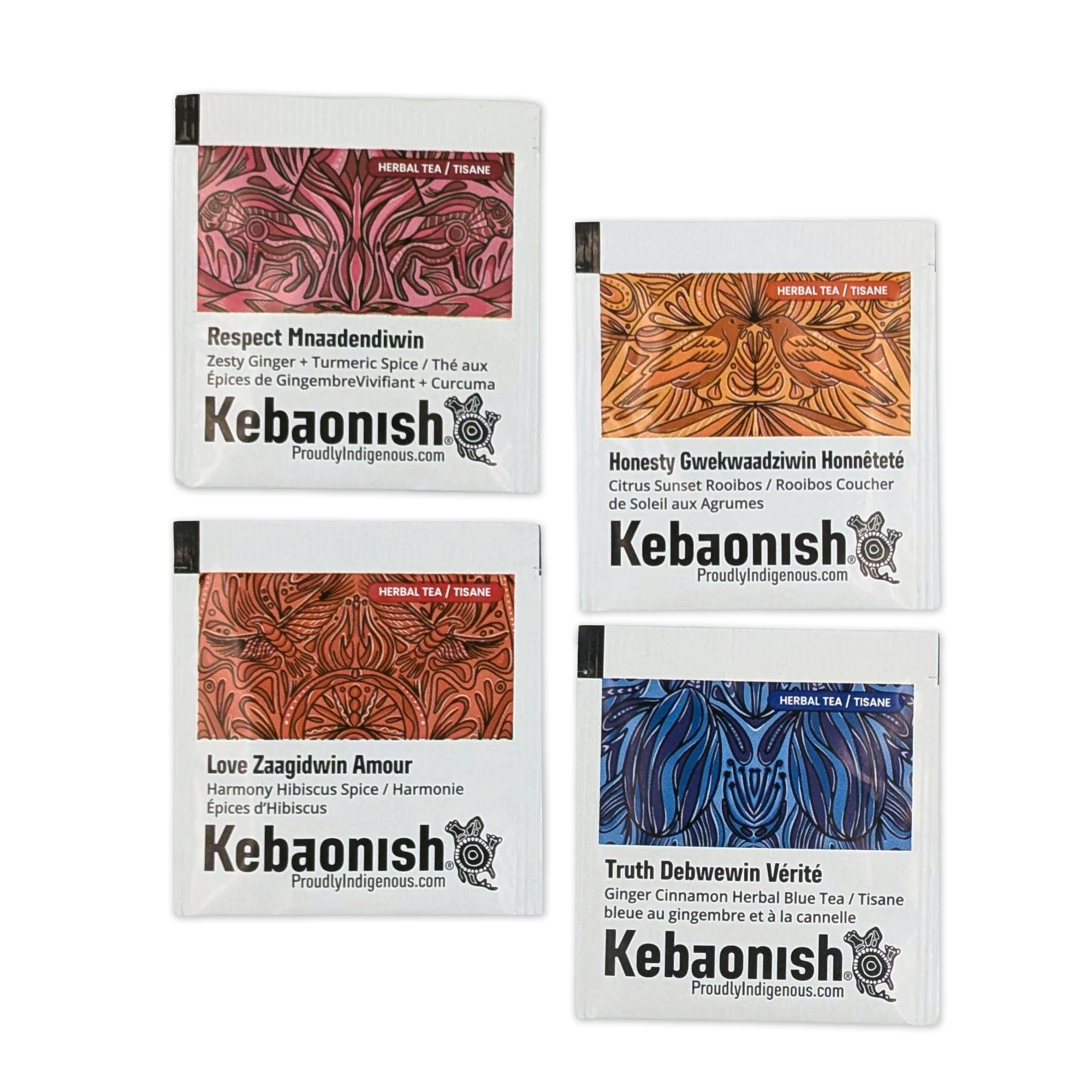 Kebaonish — Organic Herbal Tea Sampler