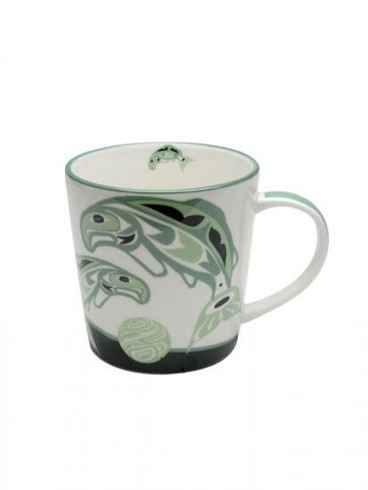 Salmon Ceramic Boxed Mug