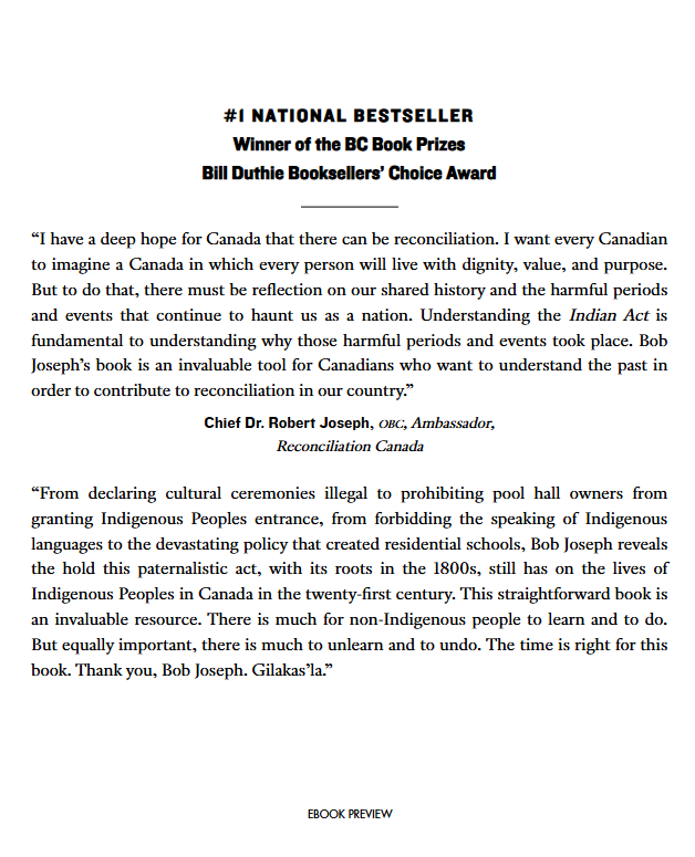 21 Things You May Not Know About the Indian Act