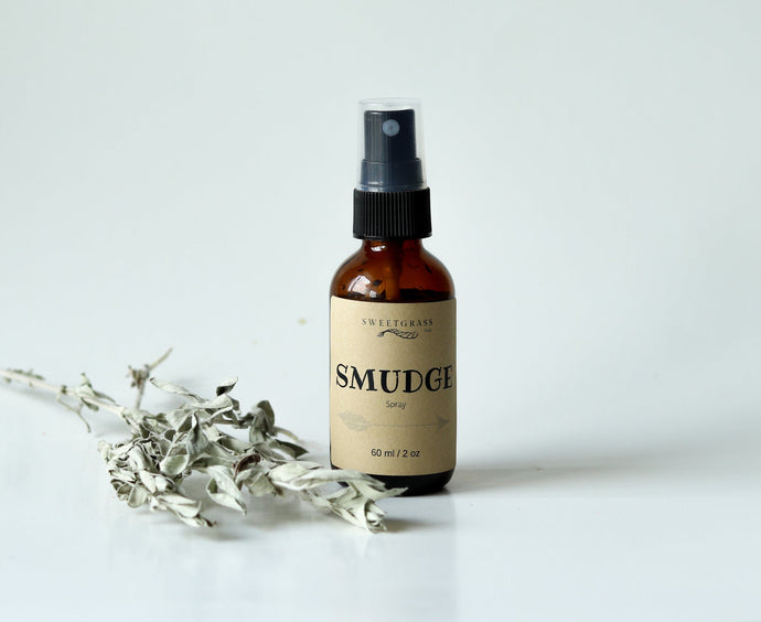 Smudge Spray 2oz by Sweetgrass Soap