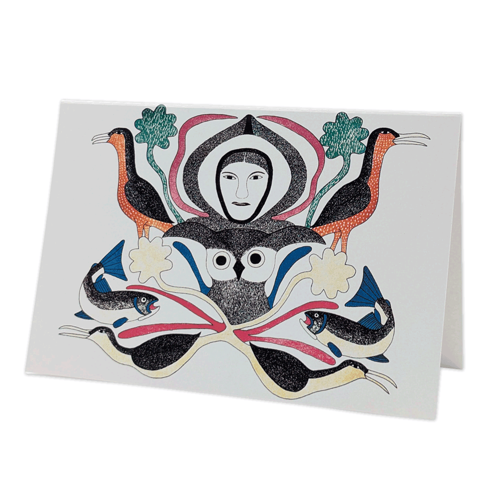 Holiday Greeting Card by Kenojuak Ashevak (Assorted Design)