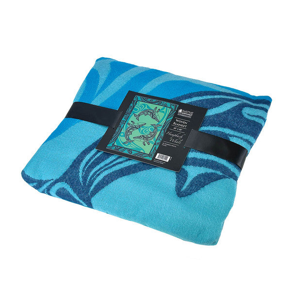 Woven Blanket - Humpback Whale