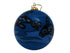 Bill Helin Whale painted glass ornament