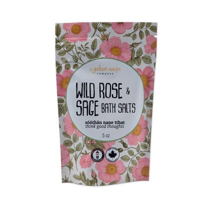 Wild Rose &amp; Sage Bath Salts