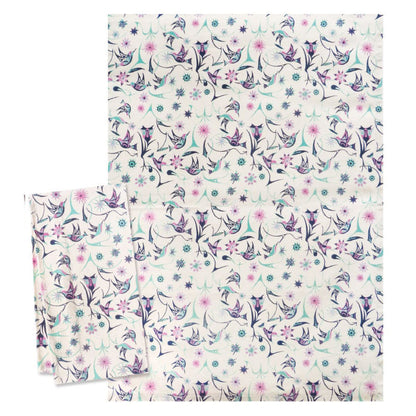 Tea Towel (Hummingbird by Nicole La Rock)